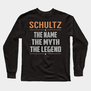 SCHULTZ The Name The Myth The Legend Long Sleeve T-Shirt